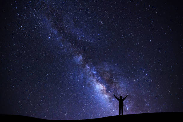 景观与银河银河, <strong>繁星</strong>夜空星空