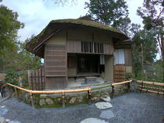 日本古老的传统茶馆.