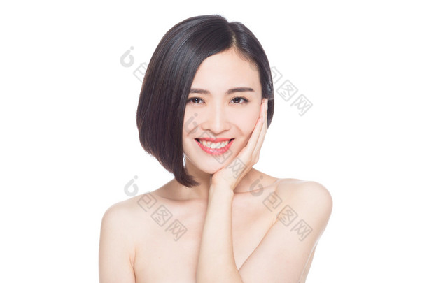 中国女人<strong>的</strong>面部表情