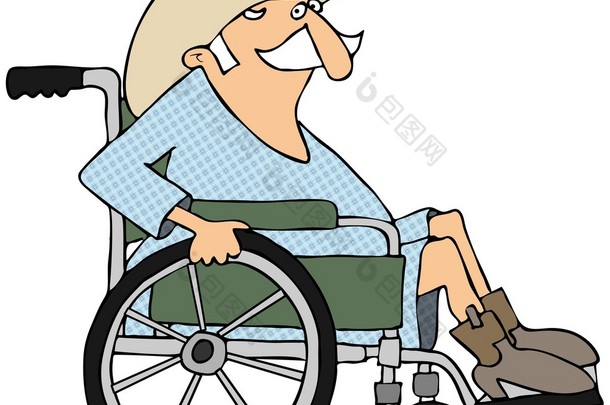 Cowboy i rullstol