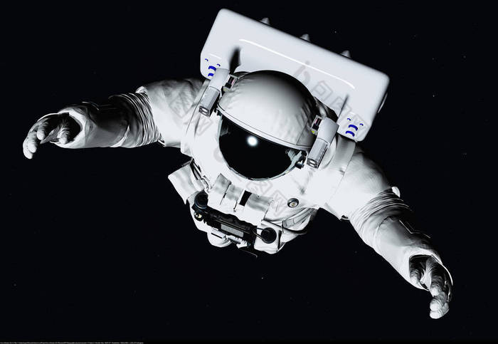 Astronaut.3d 呈现宇航员 航天员