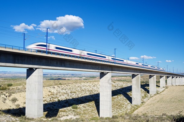 高速火车视图