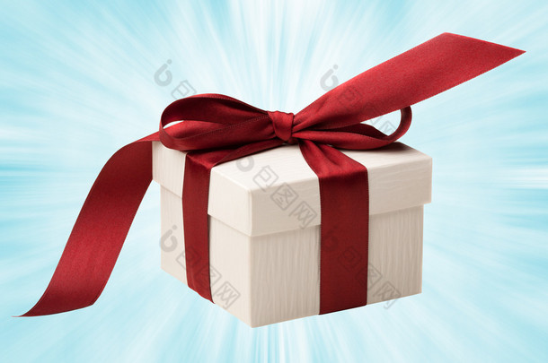 红弓白色礼品盒