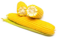 成熟的黄玉米
