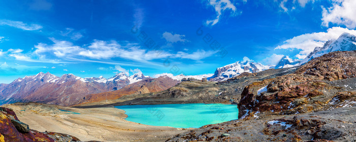 瑞士阿尔卑斯山风景