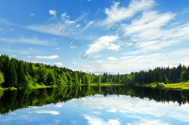 湖泊风景