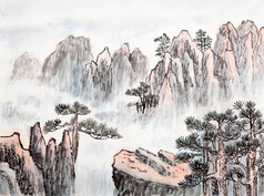中国的传统绘画景观
