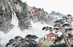 中国的传统绘画景观