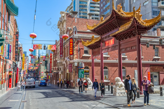 Chinatown in Melbourne