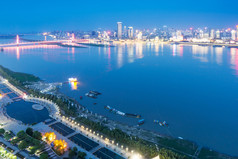 Beautiful cityscape at Nanchang China