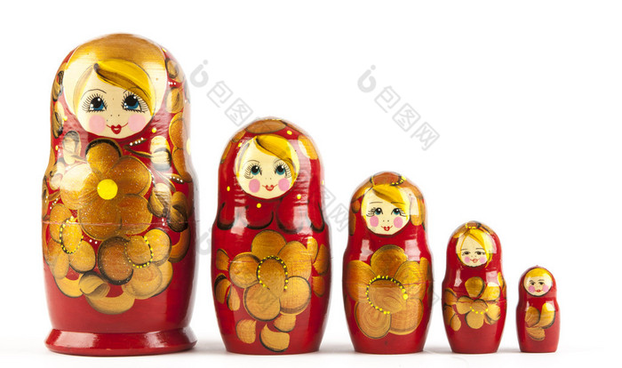 Matrioshka 或老婆婆的娃娃