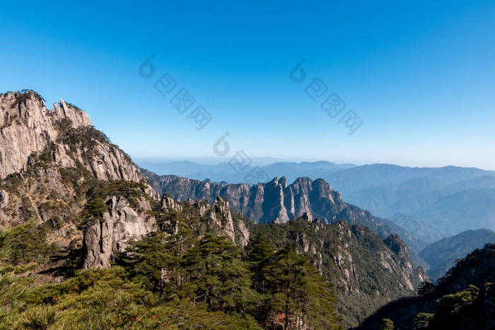 安徽黄山风景名胜区.