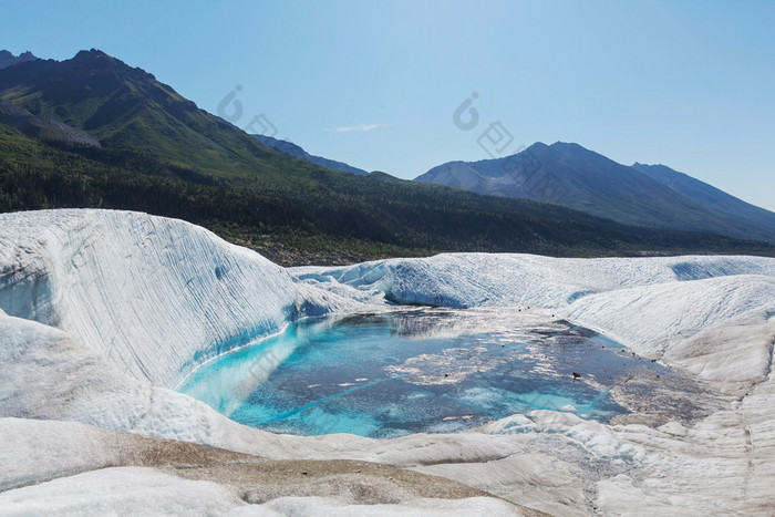 肯尼科特冰川湖