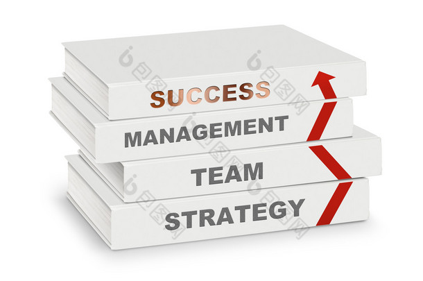 堆书涵盖管理、 团队、 <strong>战略</strong>、 成功和 ar