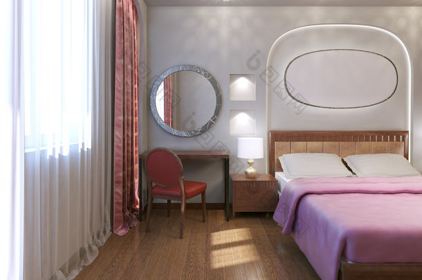 新艺术运动风格酒店卧室设计