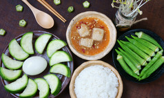 越南食品，素食主义者，饮食菜单