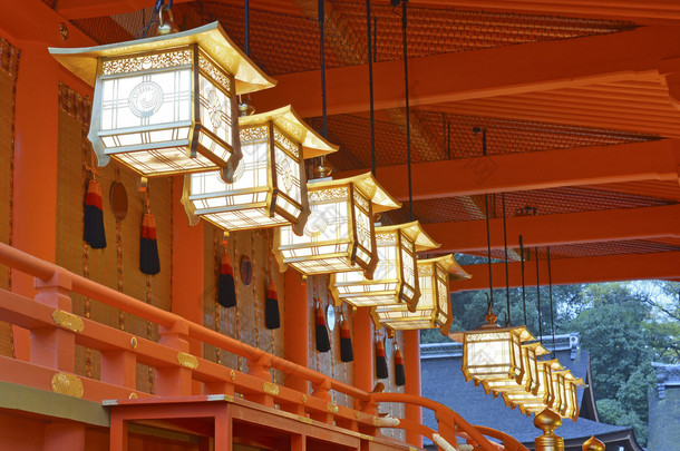 伏见 inari 祠、 京都，日本