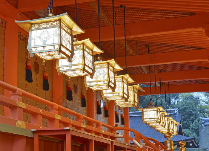 伏见 inari 祠、 京都，日本