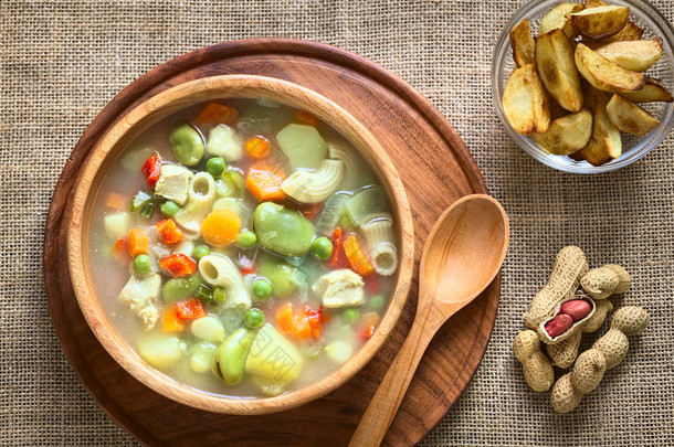 玻利维亚 Sopa de Mani (花生汤)