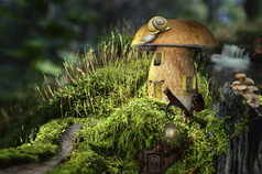 童话的房子 (蘑菇)