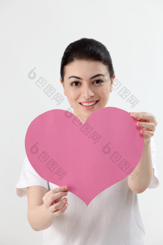 女人的心的形状图片-包图网企业站