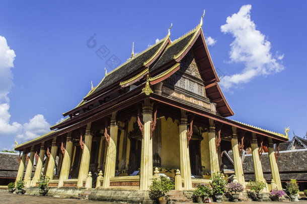 金山寺万象，老挝，他们在公共域或珍本