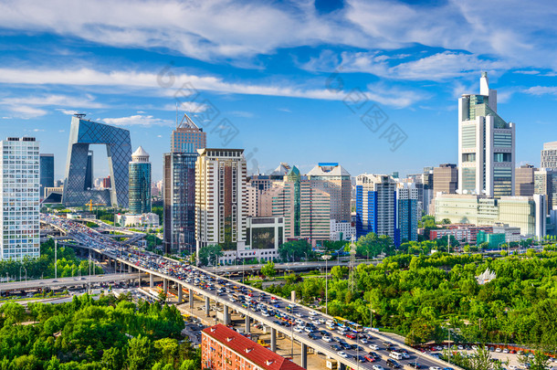 北京市 Cbd 城市景观