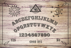 Ouija Board. 