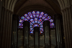 巴黎，巴黎圣母院大教堂.