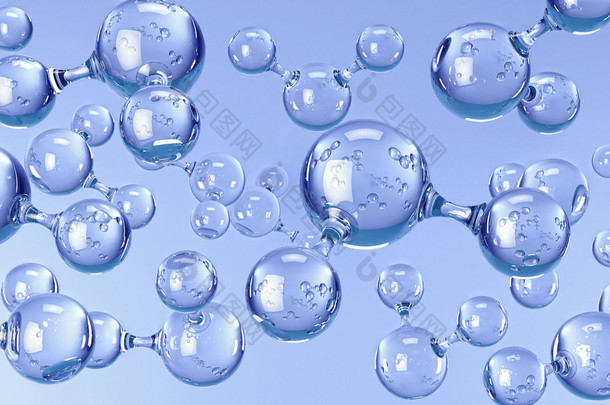 分子团水