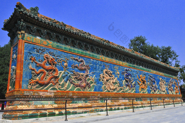 九龙壁在北京，中国