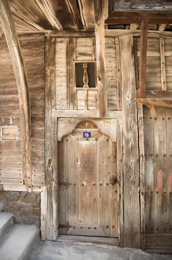 古代中世纪房子门