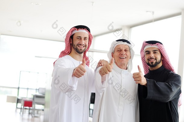 成功和快乐商务阿拉伯语自觉
