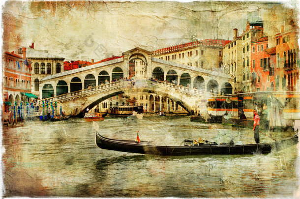威尼斯的里亚托桥