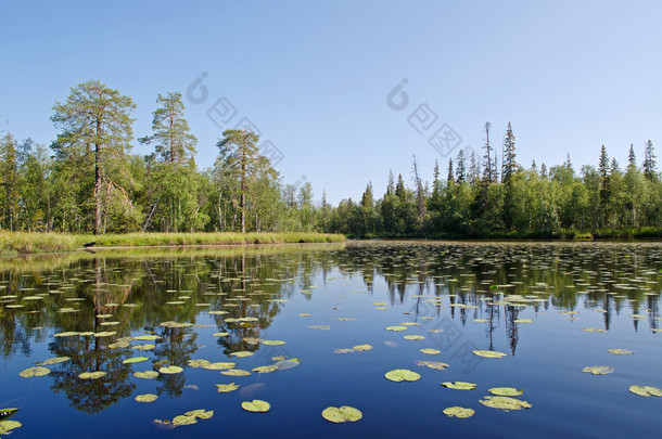 Unduksa Kareliya，俄罗斯北部河