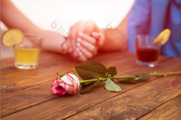 Romantic scene flower