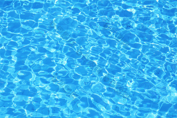 游泳池<strong>的</strong>水。aqua 纹理