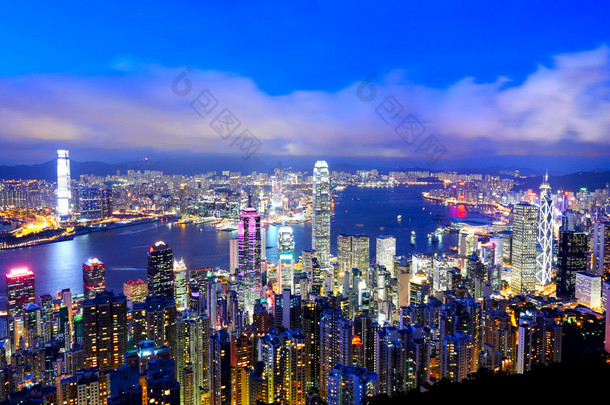 香港<strong>夜景</strong>