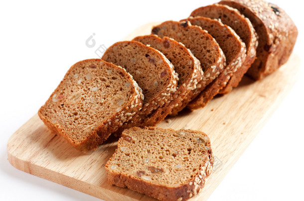 从小麦面粉<strong>面包</strong>、 粗粮<strong>面包</strong>