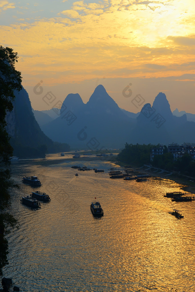 风景在阳朔桂林，中国