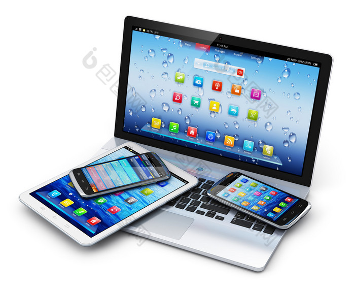 Mobile devices, wireless communication technology