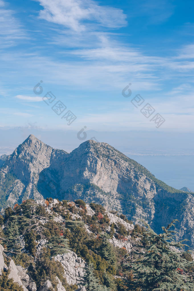 土耳其美丽的高山