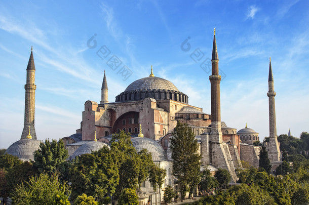 <strong>圣</strong>索非亚大教堂土耳其伊斯坦布尔<strong>圣</strong>索菲亚清真寺