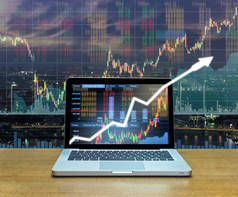证券交易所市场交易图 