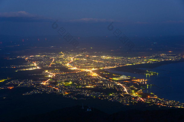 穆苏市夜景