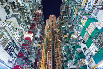 人口过剩在香港建设图片