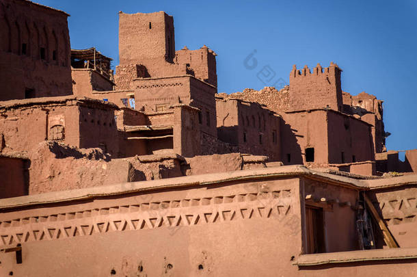 摩洛哥阿特拉斯山脉 Kasbah Ait Benhaddou