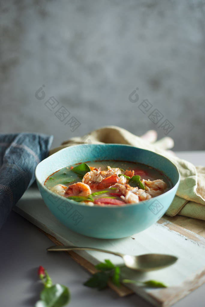 Tom Yum Kung，香虾汤