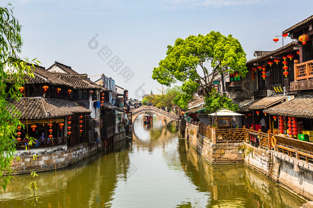 西塘古镇西塘是首批中国历史文化名镇，坐落在<strong>浙江</strong>省，中国.