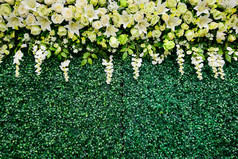 Flower Wedding is background weddingday